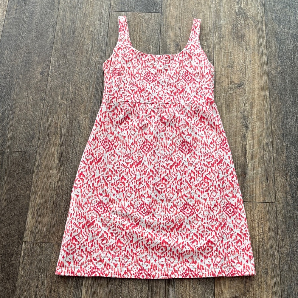 Tommy Bahama Stylish Orange Patterned Dress- Sz S